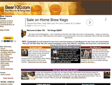 Tablet Screenshot of beer100.com